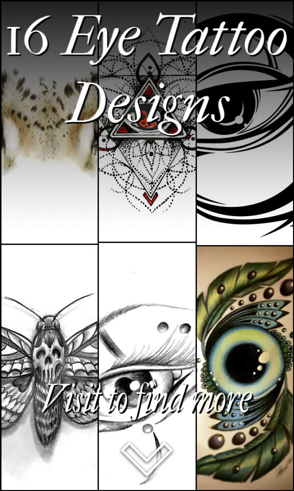 16 Eye Tattoo Designs