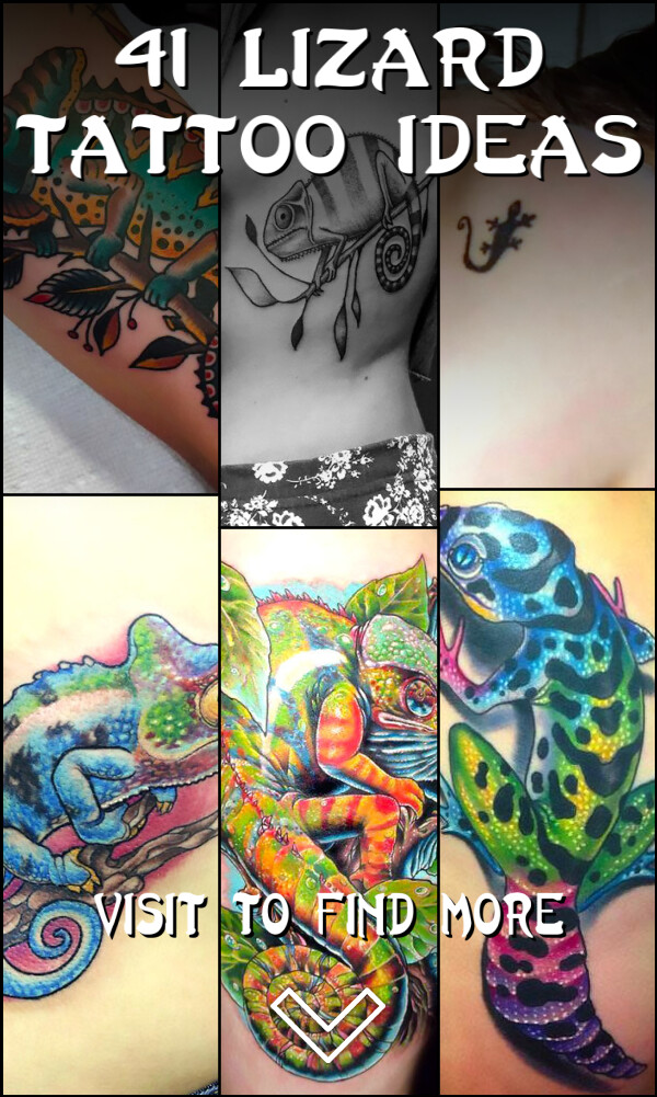 41 Lizard Tattoo Ideas
