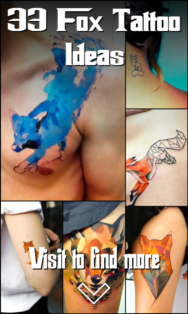 33 Fox Tattoo Ideas