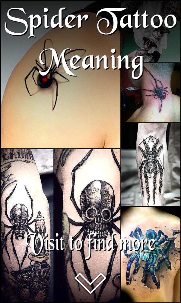Spider Tattoo Meaning