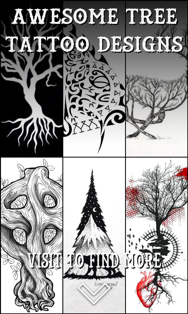 26 Awesome Tree Tattoo Designs