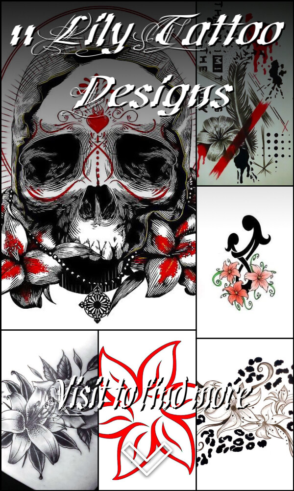 11 Lily Tattoo Designs