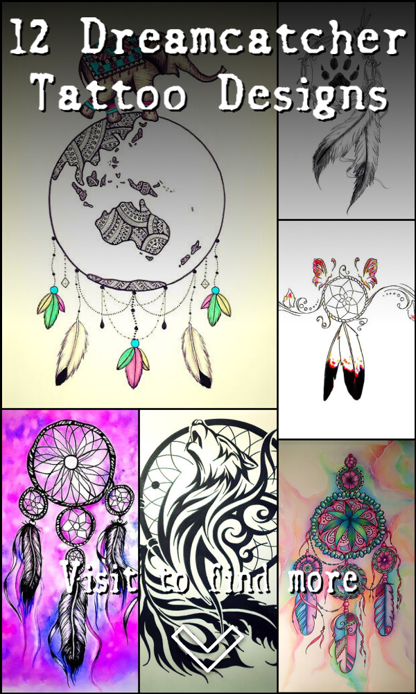 12 Dreamcatcher Tattoo Designs