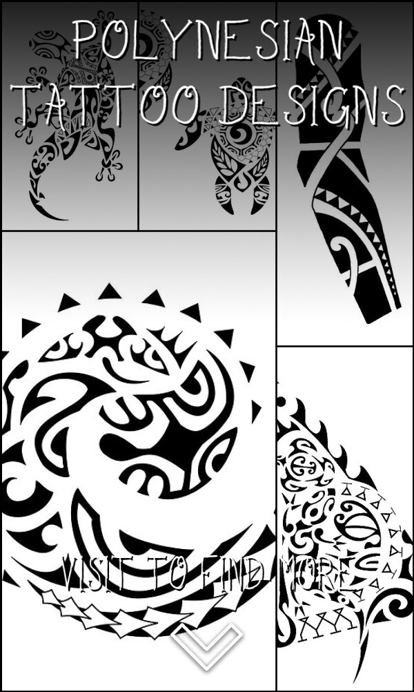 5 Polynesian Tattoo Designs