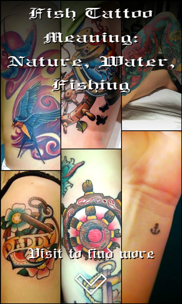 Fish Tattoo Meaning: Nature, Water, Fishing