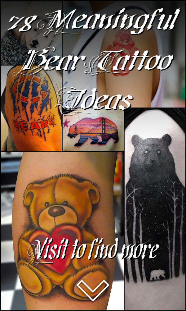 78 Meaningful Bear Tattoo Ideas