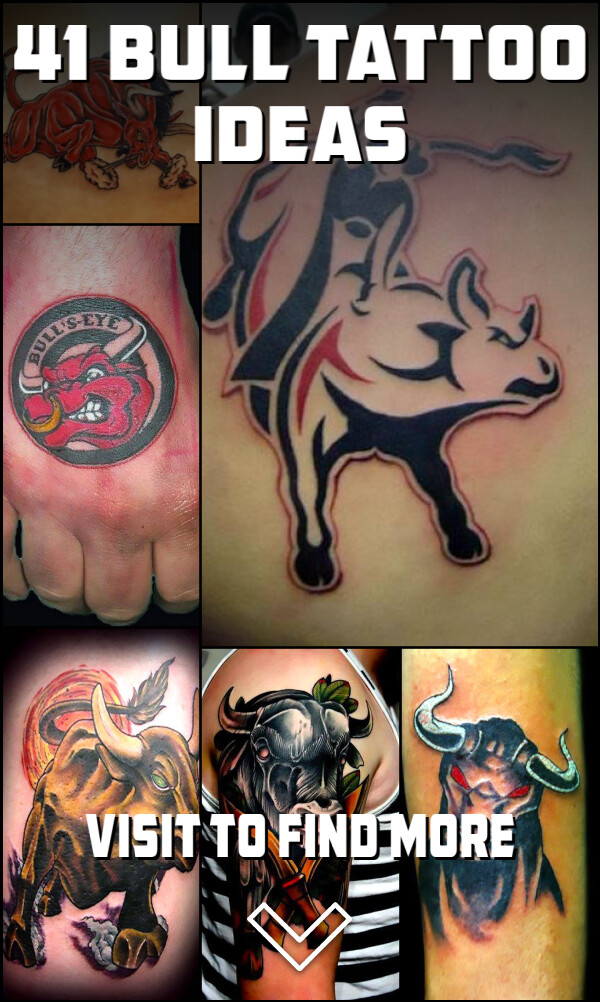 41 Bull Tattoo Ideas