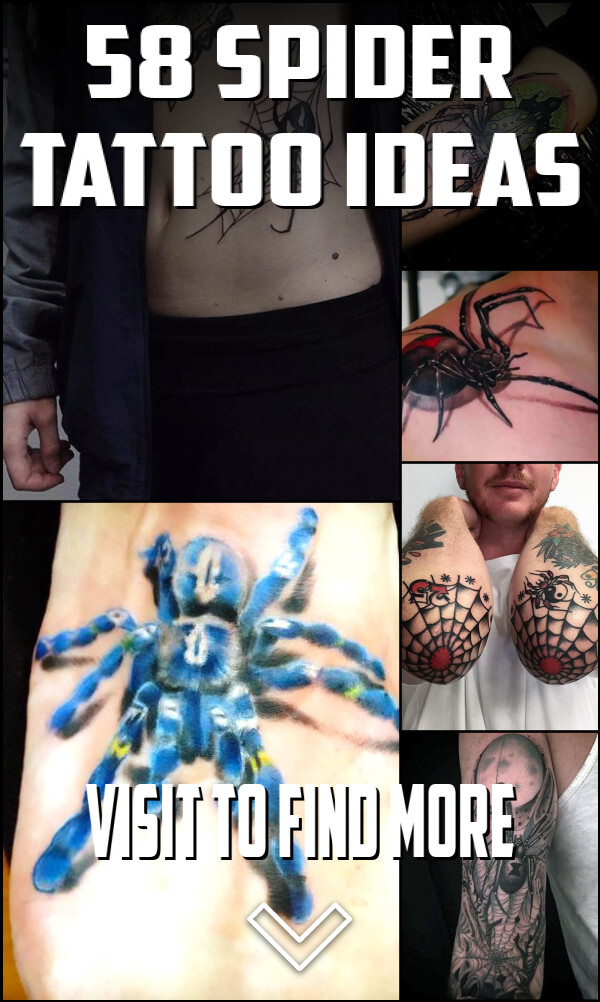 58 Spider Tattoo Ideas