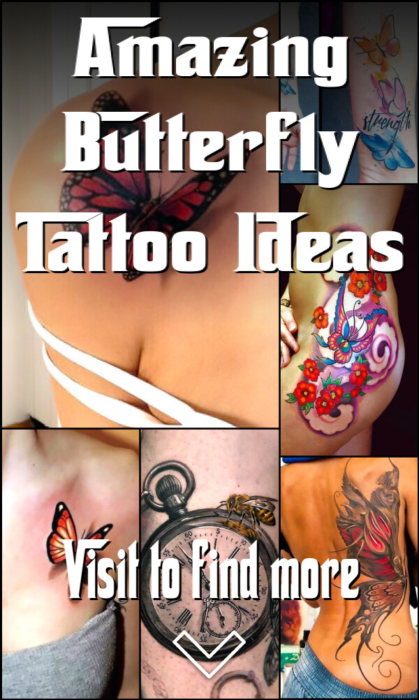 Amazing Butterfly Tattoo Ideas