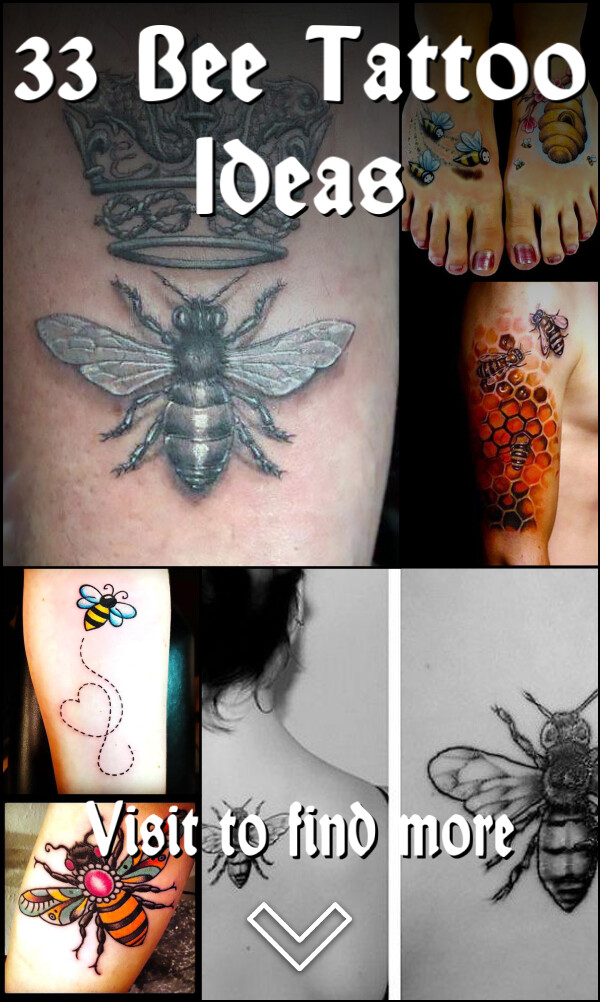 33 Bee Tattoo Ideas