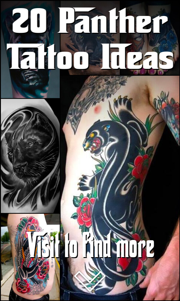 20 Panther Tattoo Ideas