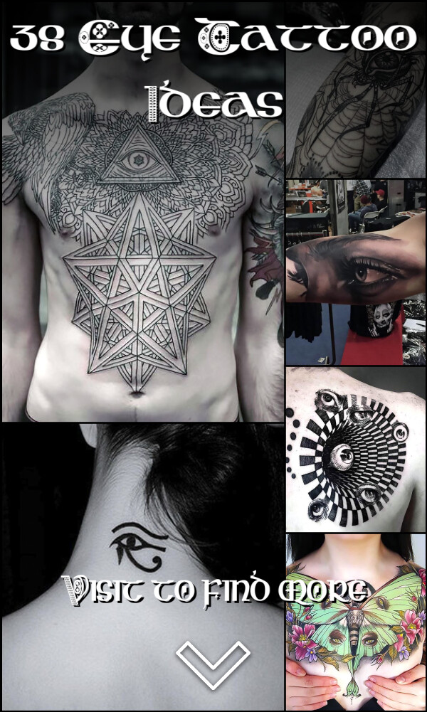38 Eye Tattoo Ideas