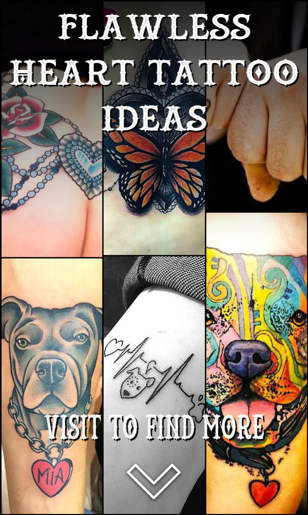 121 Flawless Heart Tattoo Ideas