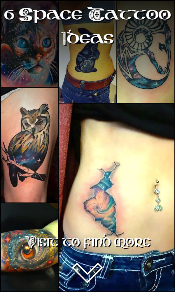 6 Space Tattoo Ideas