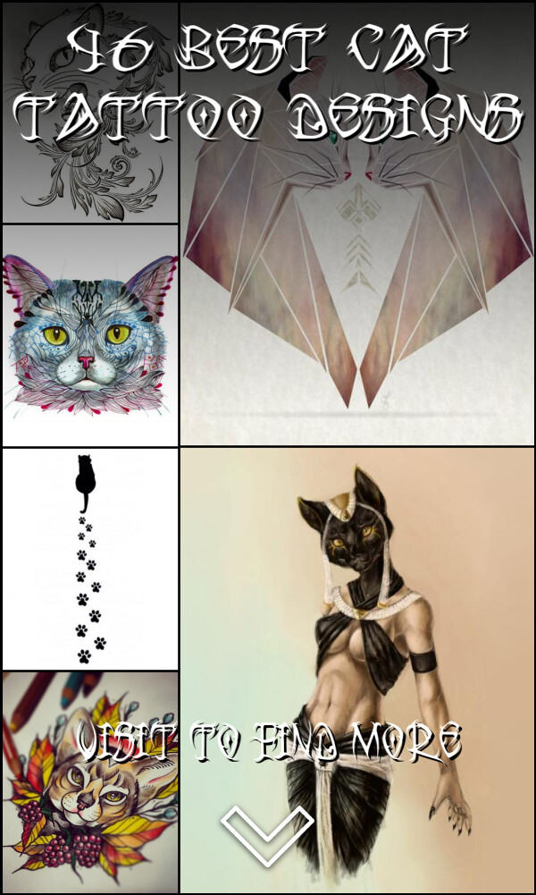 46 Best Cat Tattoo Designs