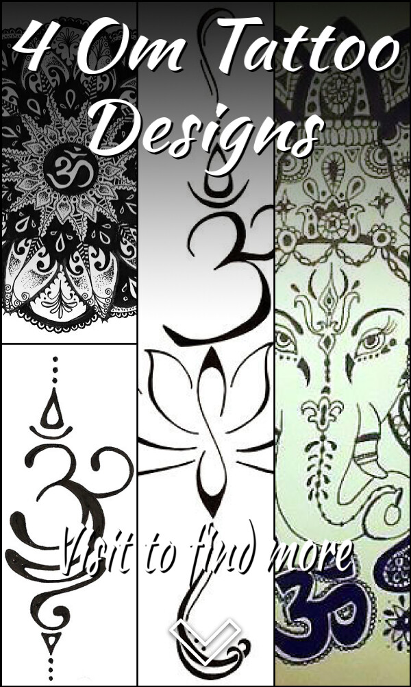 4 Om Tattoo Designs