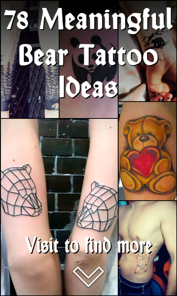 78 Meaningful Bear Tattoo Ideas