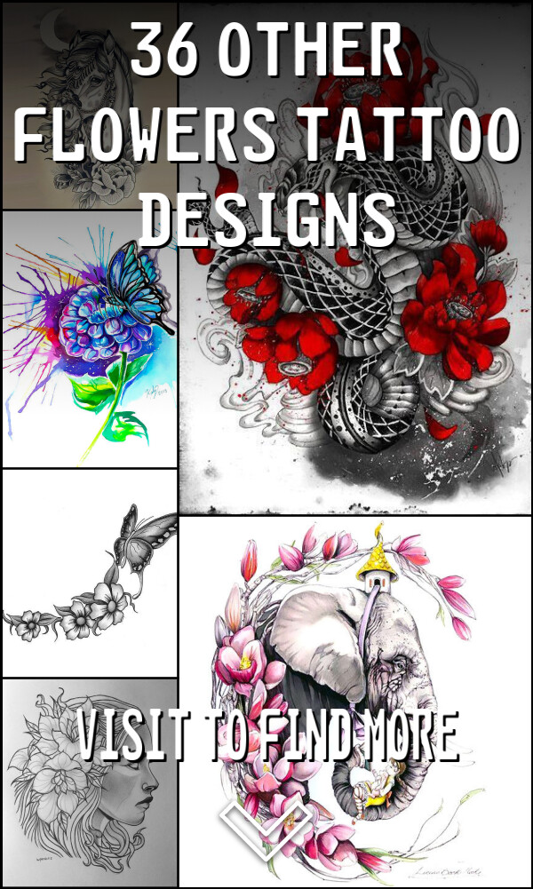 36 Other Flowers Tattoo Designs