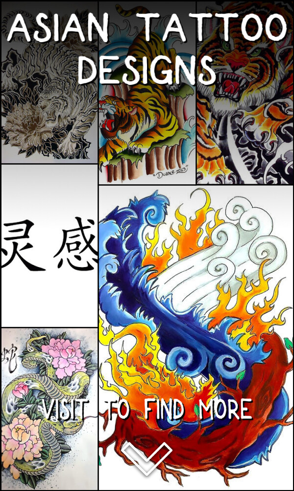 32 Asian Tattoo Designs