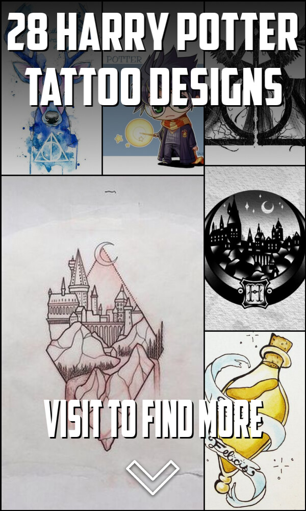 28 Harry Potter Tattoo Designs