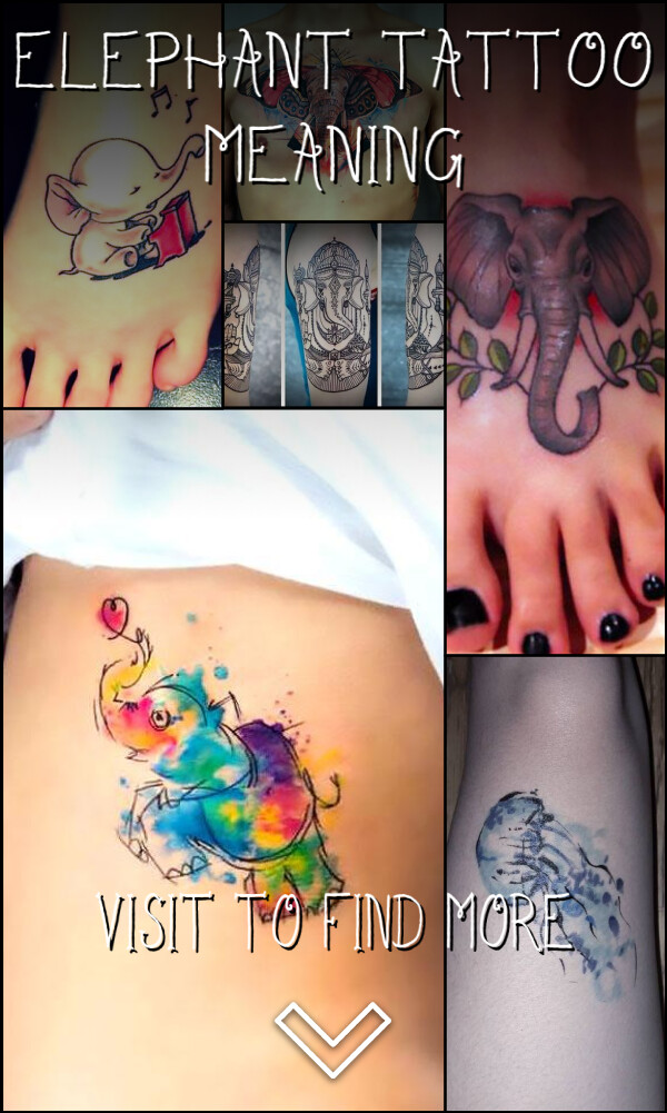 Elephant Tattoo Meaning