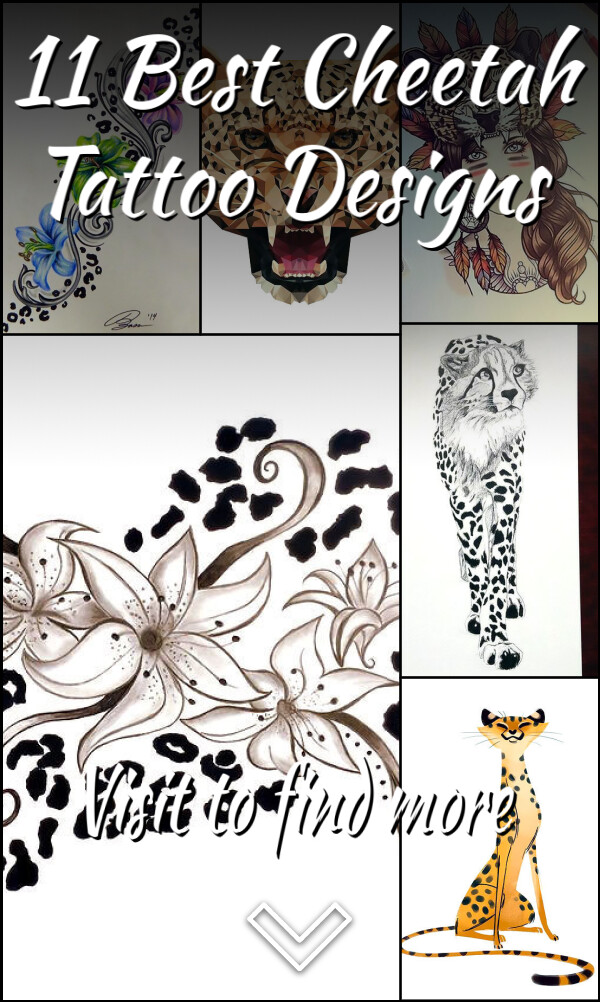 11 Best Cheetah Tattoo Designs