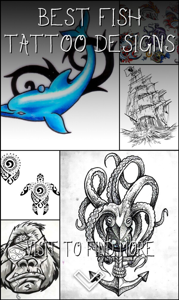 64 Best Fish Tattoo Designs