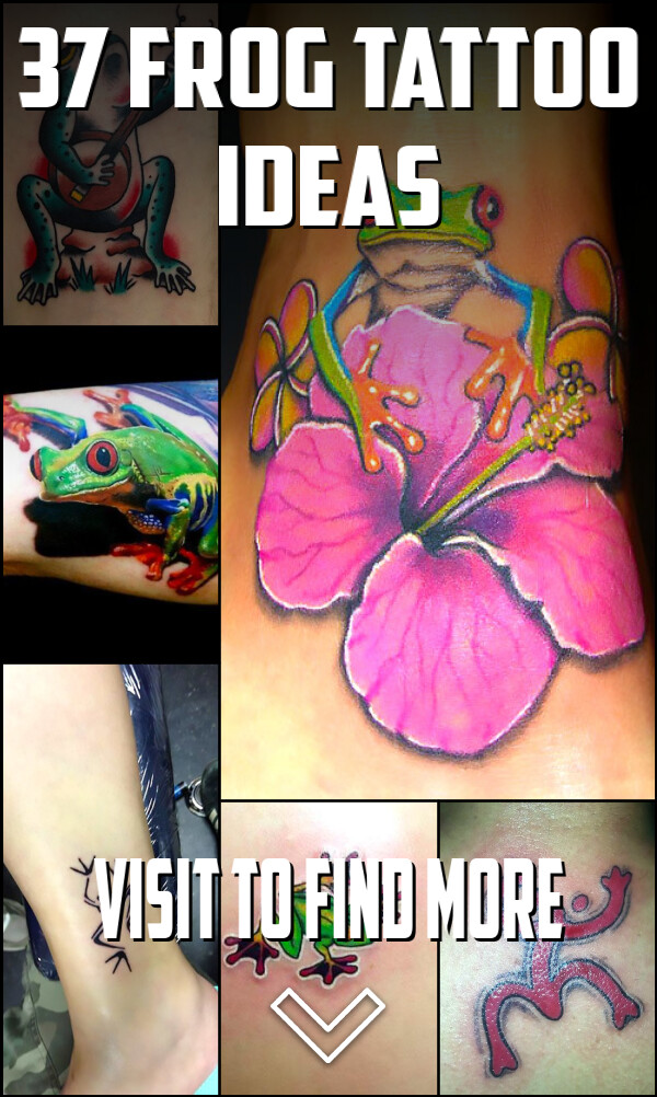 37 Frog Tattoo Ideas