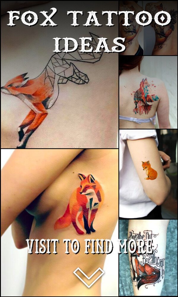 33 Fox Tattoo Ideas