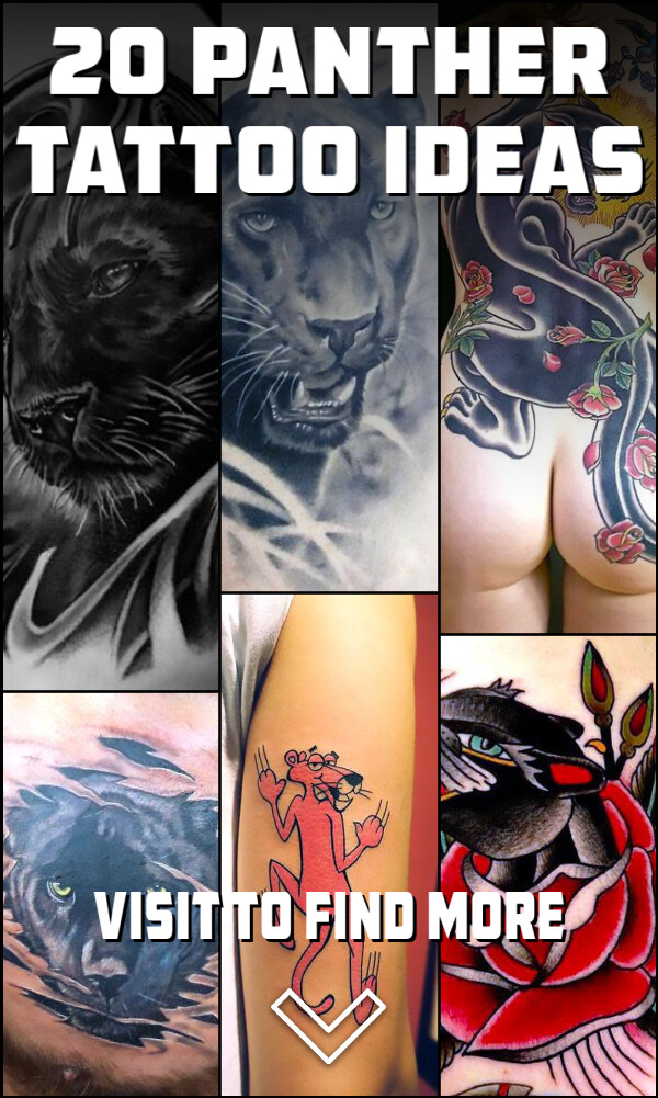 20 Panther Tattoo Ideas