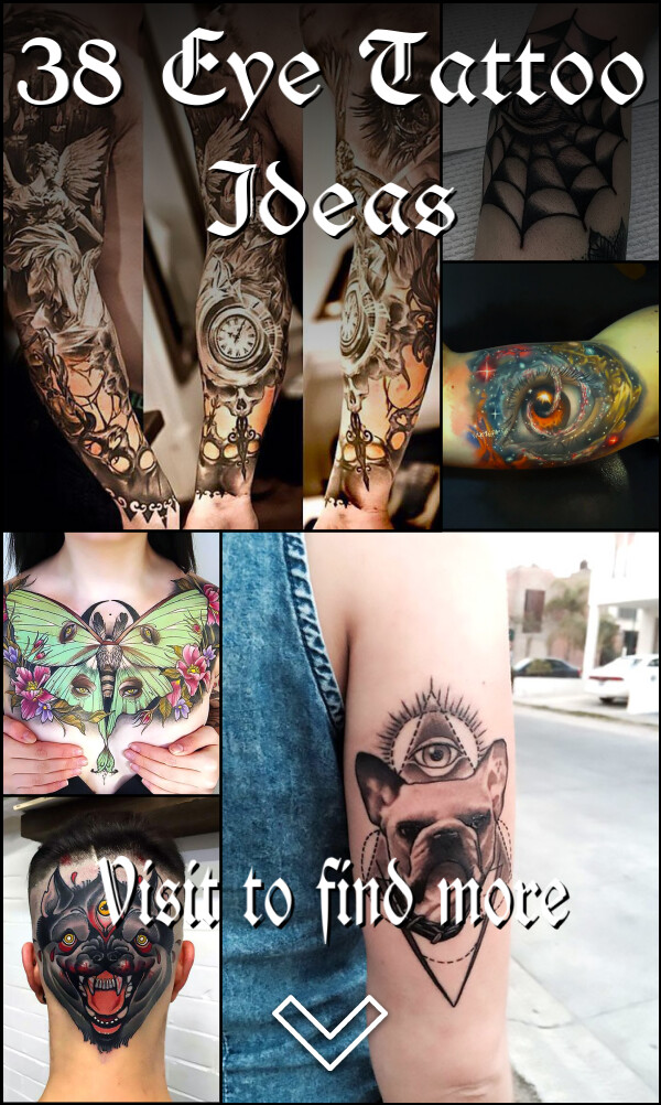 38 Eye Tattoo Ideas
