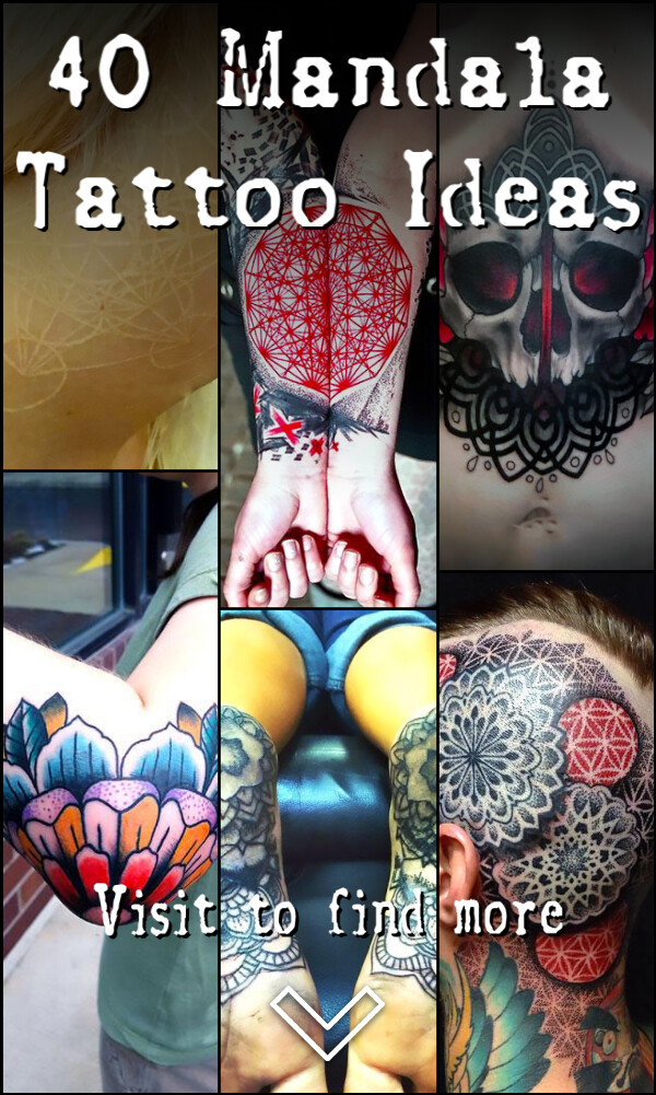 40 Mandala Tattoo Ideas