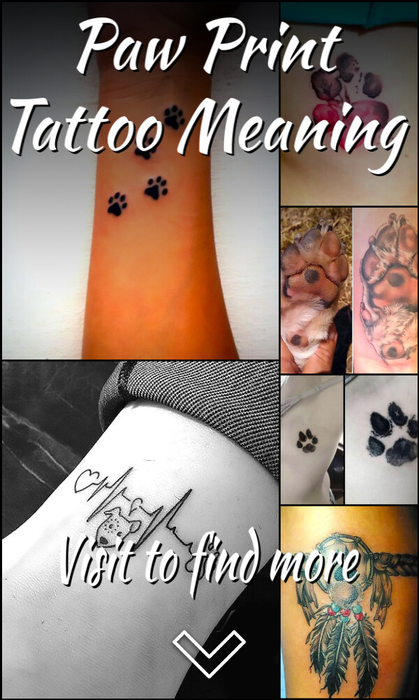 Paw Print Tattoo Meaning