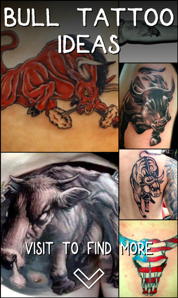 41 Bull Tattoo Ideas
