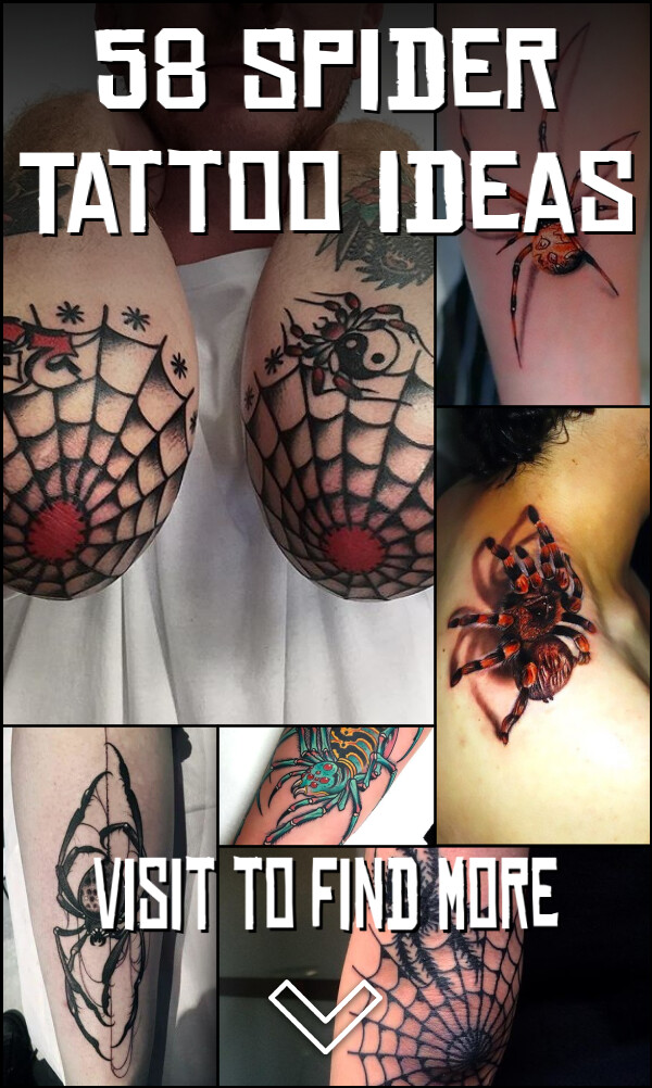 58 Spider Tattoo Ideas