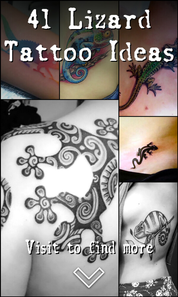41 Lizard Tattoo Ideas