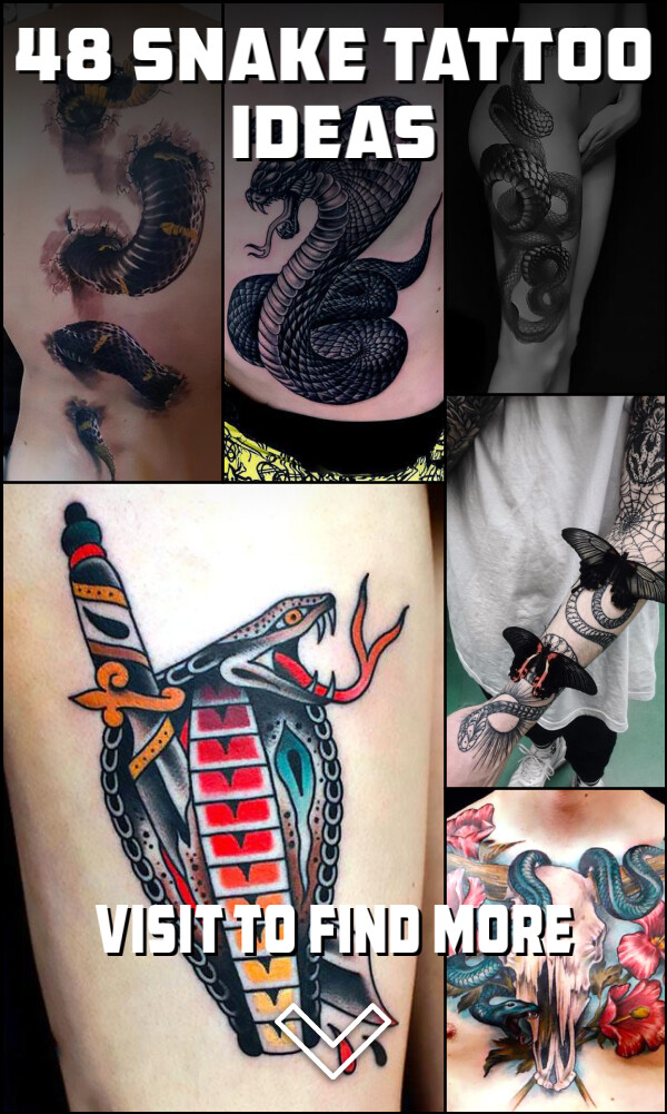 48 Snake Tattoo Ideas