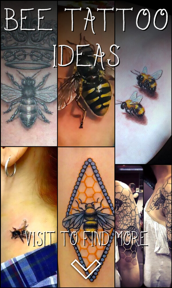 33 Bee Tattoo Ideas