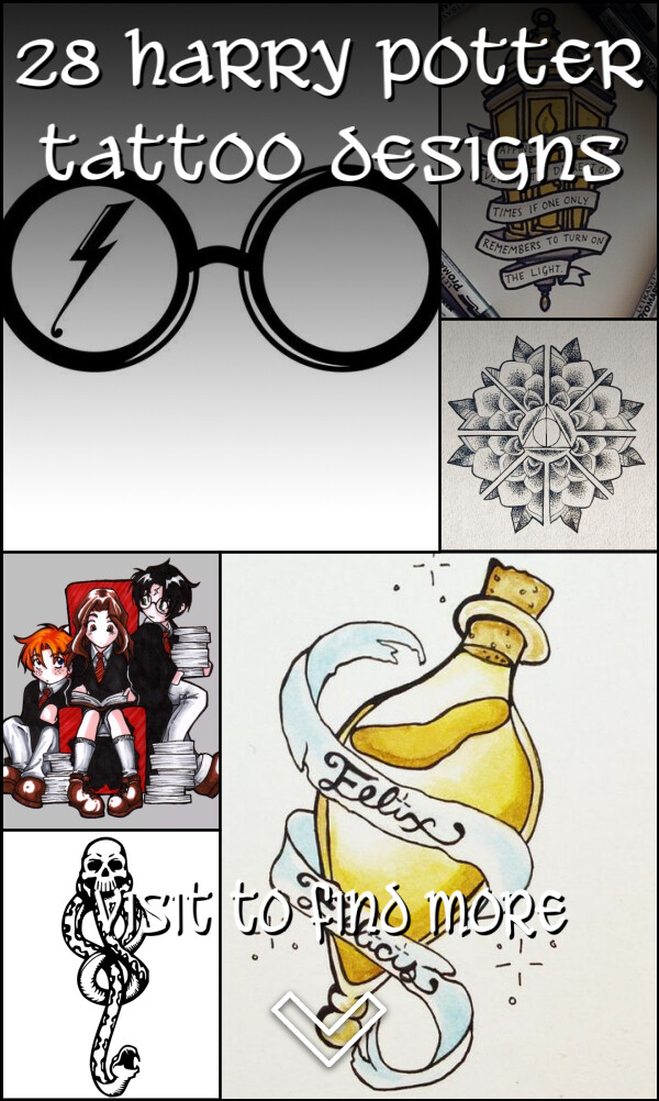28 Harry Potter Tattoo Designs