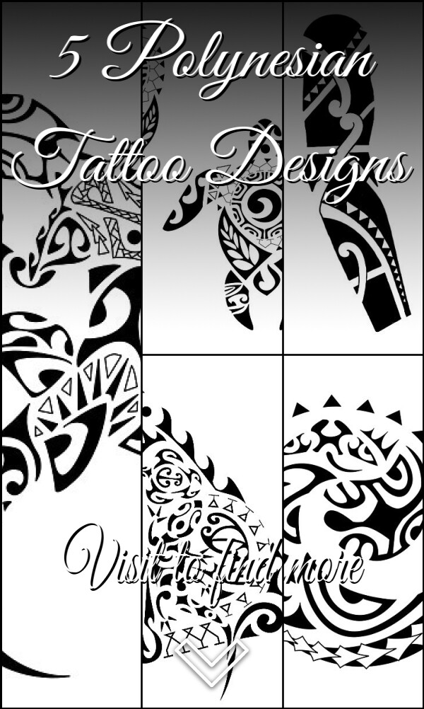 5 Polynesian Tattoo Designs