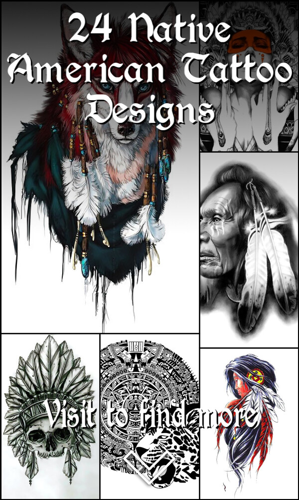 24 Native American Tattoo Designs