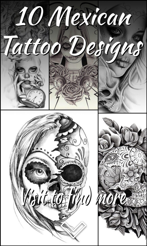 10 Mexican Tattoo Designs