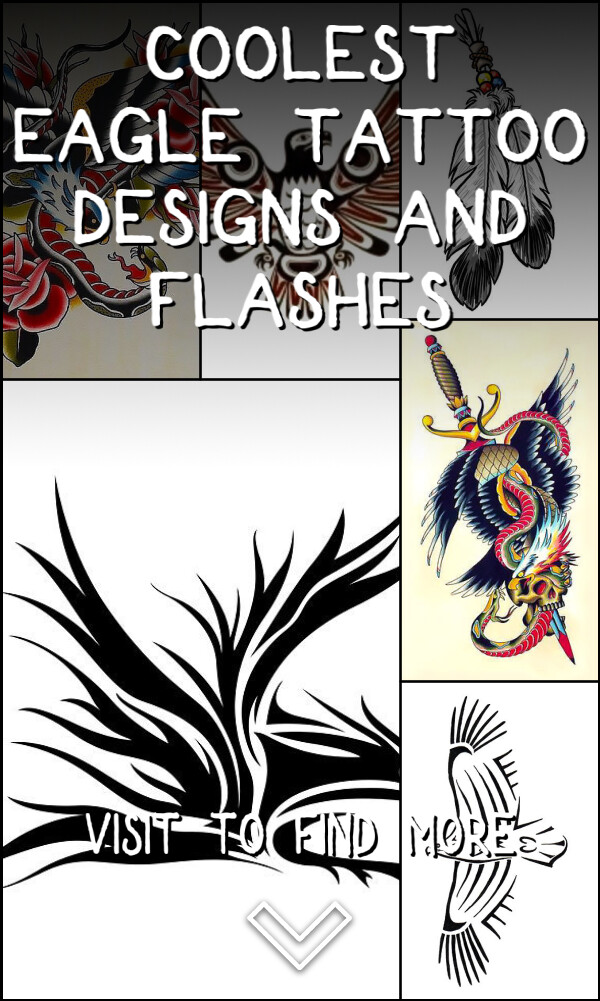41 Coolest Eagle Tattoo Designs and Flashes
