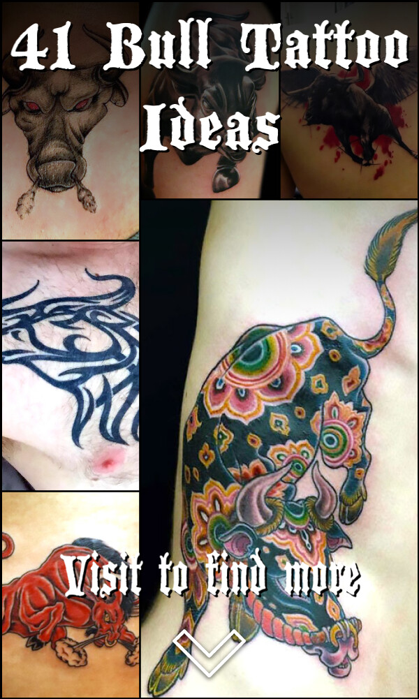 41 Bull Tattoo Ideas