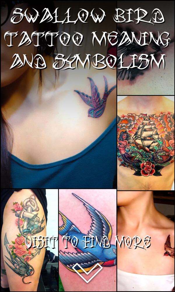 Swallow Bird Tattoo Meaning and Symbolism