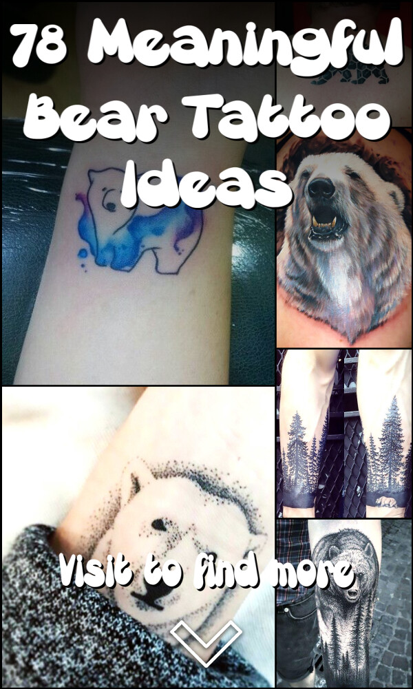 78 Meaningful Bear Tattoo Ideas