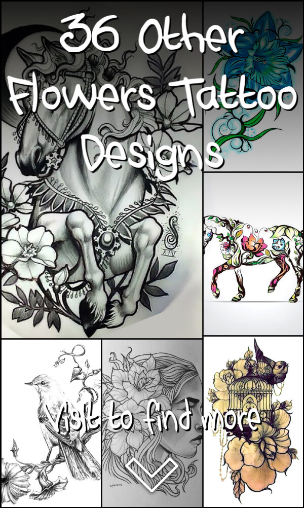 36 Other Flowers Tattoo Designs
