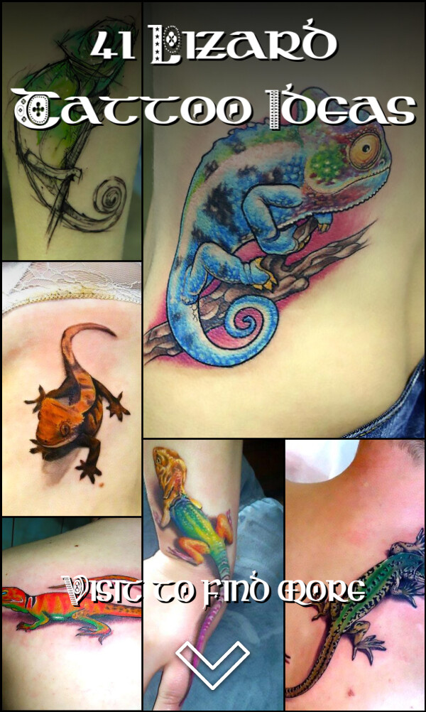 41 Lizard Tattoo Ideas