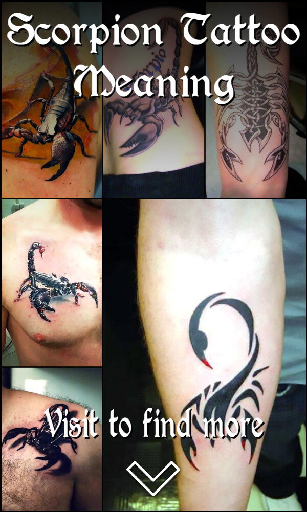 Scorpion Tattoo Meaning