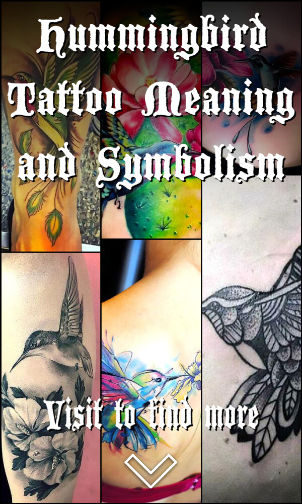 Hummingbird Tattoo Meaning and Symbolism